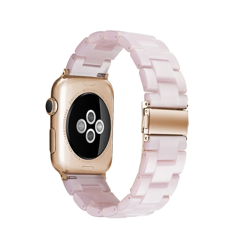 Ремешок на петлю для Apple Watch band 42 мм 38 мм 44 мм 40 мм браслет на запястье Ремешки для наручных часов iwatch 4 3 2 1 серия 5 - Цвет ремешка: 4