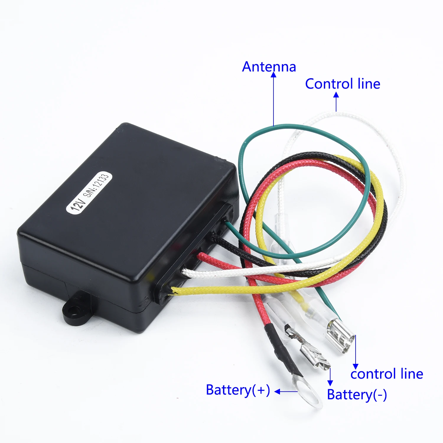 12V 500A Pre-Wired Winch Control Box Kit For Togo - View #4