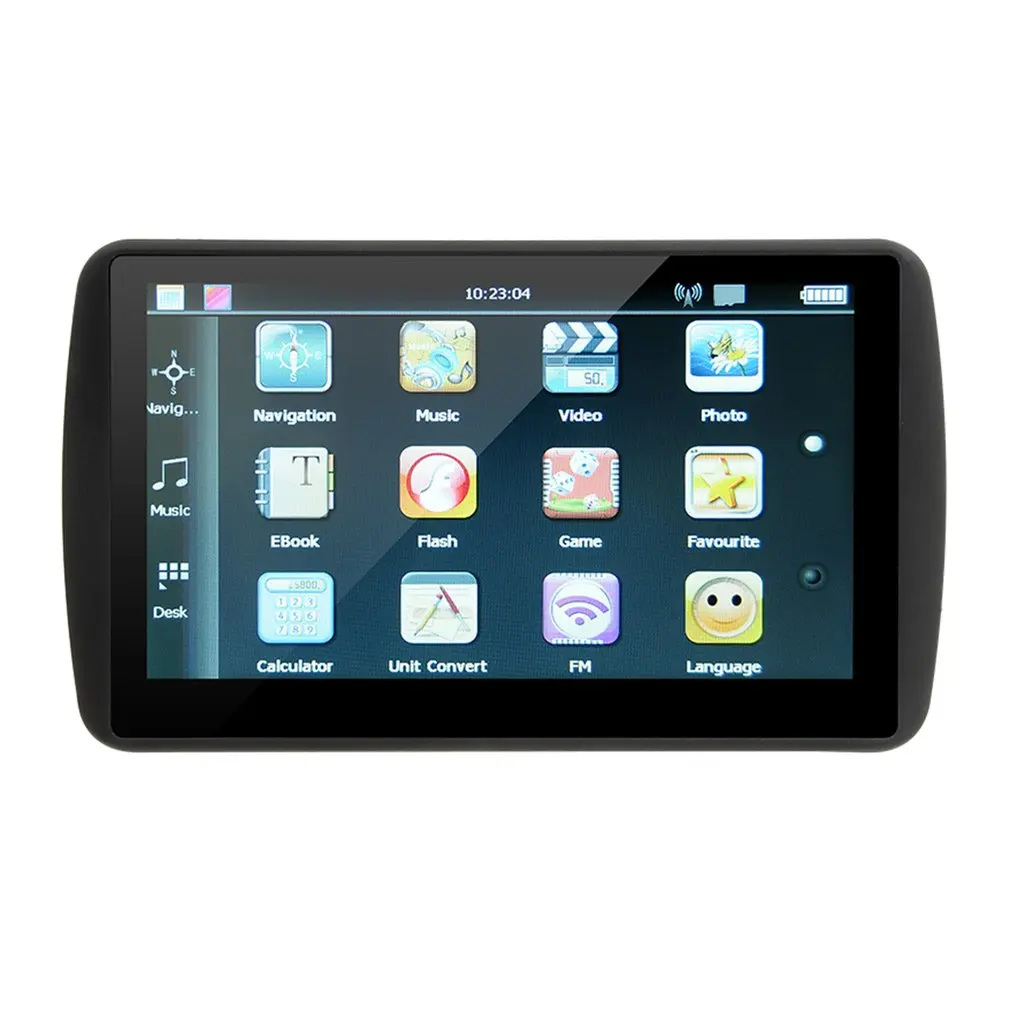 

799 7-Inch 8GB ROM+128M RAM TFT-LCD Display GPS Navigator 800*480 Capacitive Touch Screen GPS Navigation For Car Truck