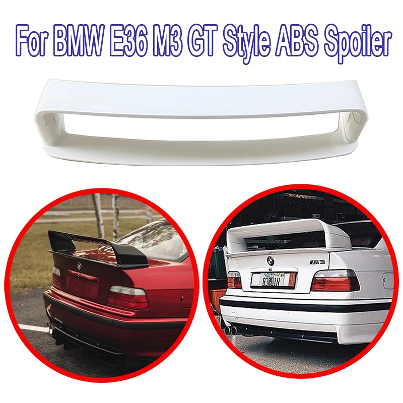 For BMW Z3 Coupe E36 1990 2000 SpoilerABS Plastic Materail Unpainted or