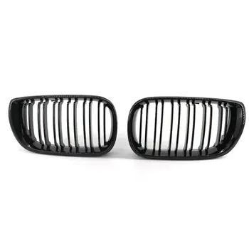 

2Pcs/set Black Grilles Front Kidney Grill for BMW E46 3 Series 4 Door 02-05