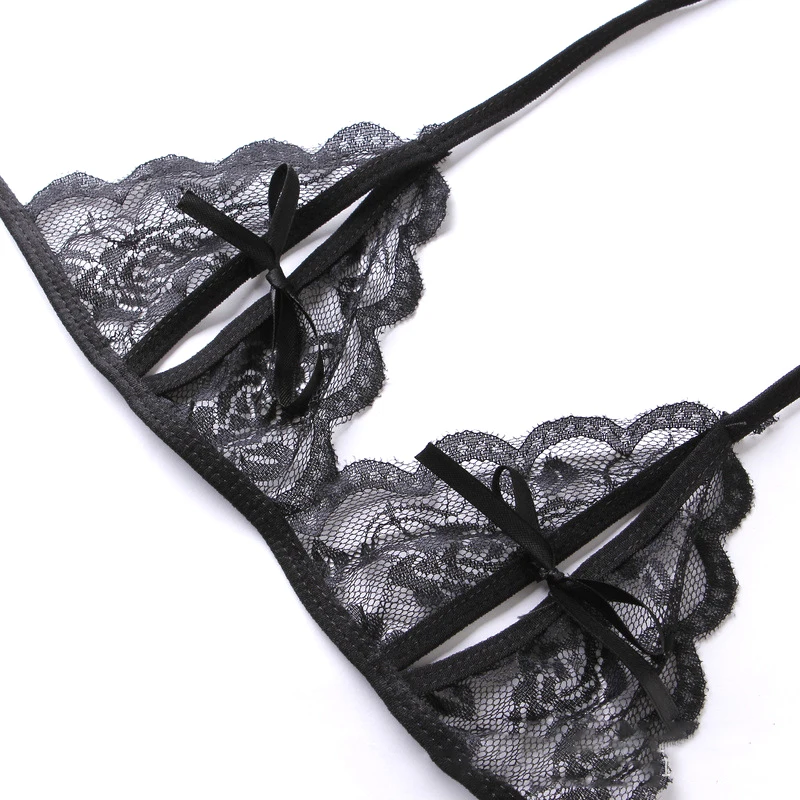 Reggiseno push-up con spalline in pizzo da donna S Lingerie erotica Porno Femme Biancheria intima senza ferretto Bralte S Lingerie Lingerie sexy_voghion.com
