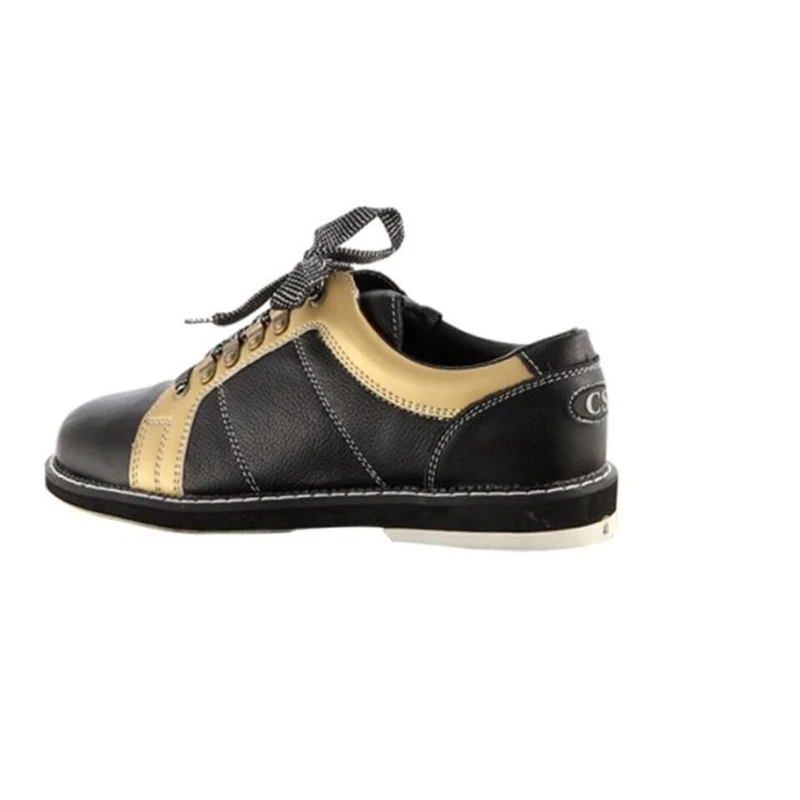 Professional bowling shoes men's leather non-slip wear-resistant sports shoes comfortable bowling