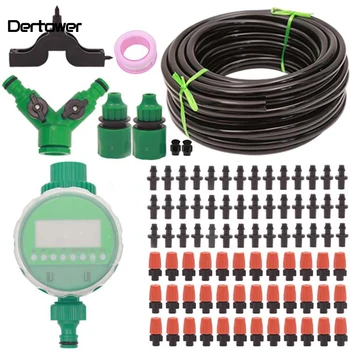 

Intelligent Irrigation Controller Home Garden Plant Auto-waterer Auto-sprinkler Timer Water Sprinkler Set Atomization Cooling