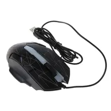 1200 точек/дюйм, Проводная игровая мышь USB 3 кнопки светодиодный Оптический Мышь для ПК ноутбука геймера ноутбука компьютера для офиса домашнего использования