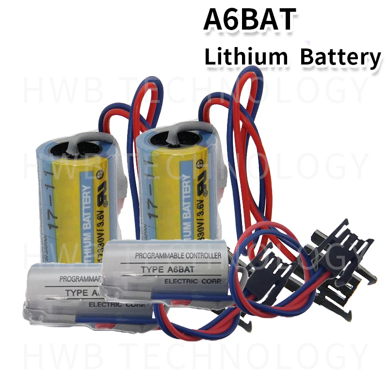10X 100% оригинальный новый аккумулятор ER17330V 3 6 V PLC Батареи для Mitsubishi Servo A6BAT ПЛК