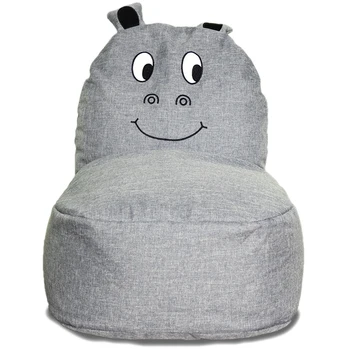 

Children's lazy Sofa Stool Wood Footstool Chair Inside Kid's Sofa Furniture Cartoon Ottomans Home Safe Living room Bedroom