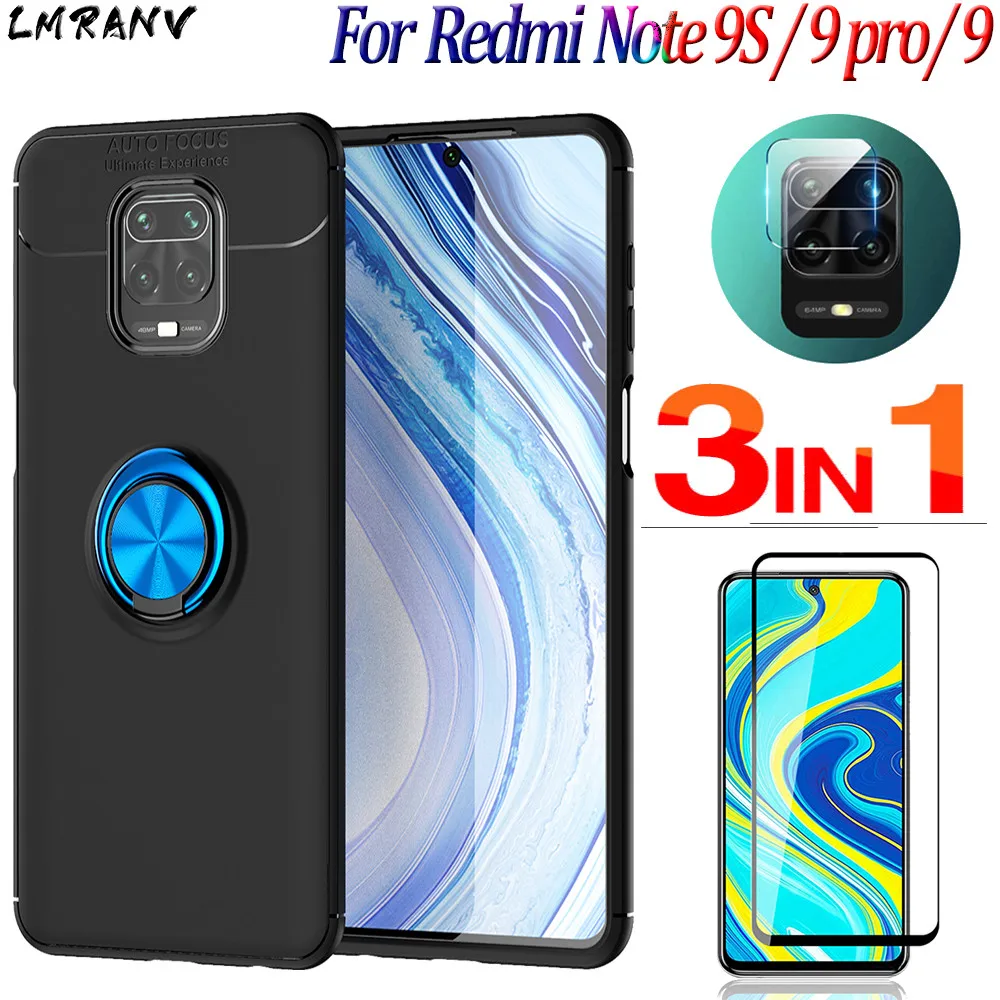 чехол для смартфон Xiaomi Redmi Note 9 Pro роскошный нa ксиоми ноте про 9с Чехол Держатель