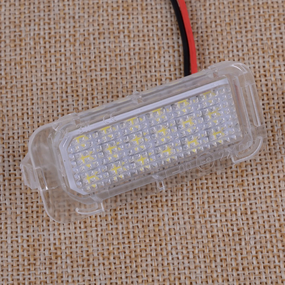 jaguar xf led number plate lights