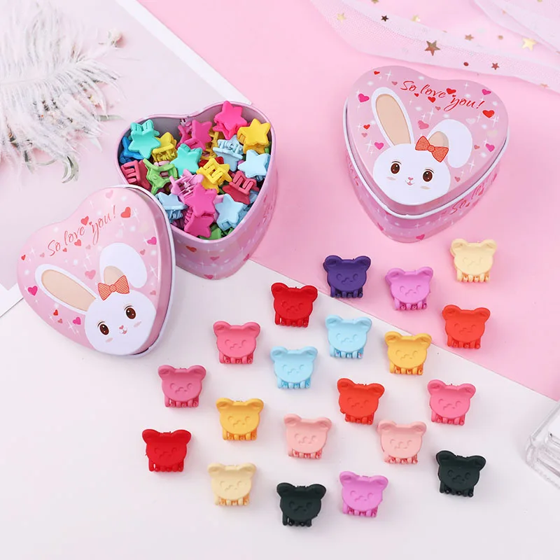 15pcs/Set Girls Cute Colorful Cartoon Small Hair Claws Lovely Children Gifts Hair Clips Headband Kids Fashion Hair Accessories