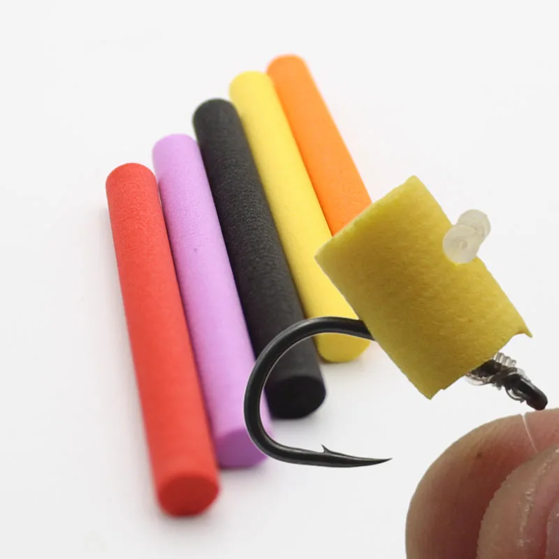 9Pcs Carp Bait Pop Up Carpa Pesca Al Colpo Boilies Bait Zig Bastone Della Gomma Piuma Per Le Carpe Rig Chod Zig Rig Metodo Alimentatore Attrezzatura D