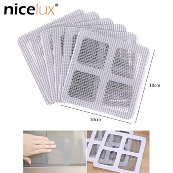 

10pcs Mosquito Net Patch Patch Self-adhesive Tape Window Screen Magnet Mosquito Net Repair Tool Fast Pest Control Door Mesh