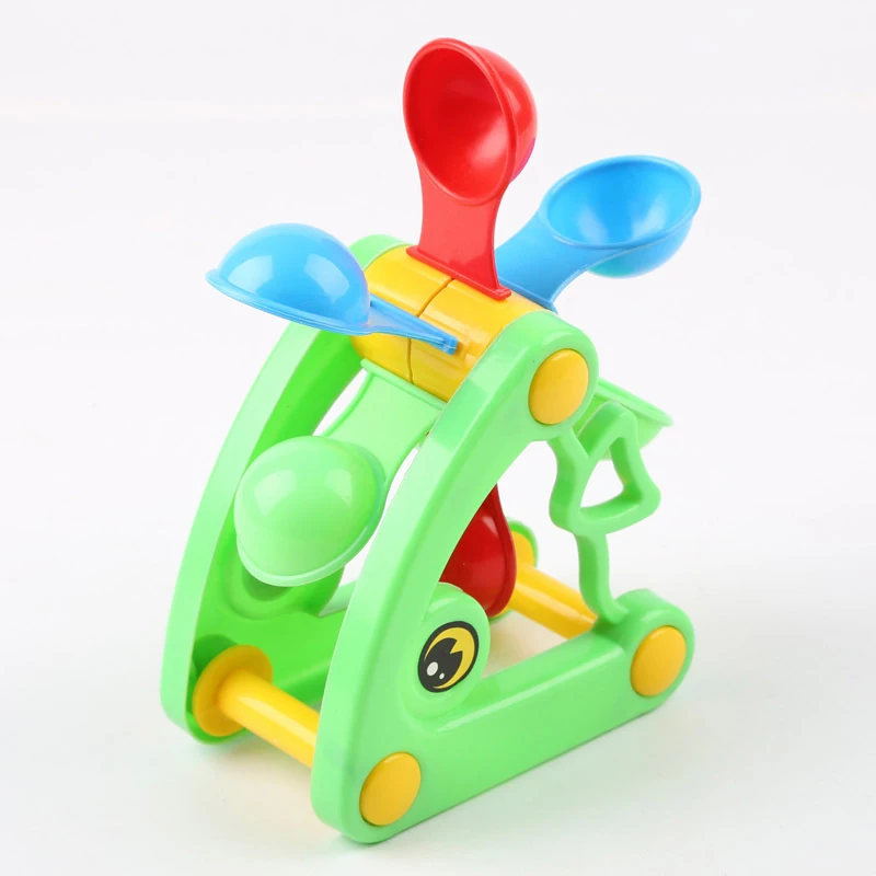 lower price  Children Beach Windmill Waterwheel Toys Summer Play Sand Water Swimming Pool Bathing Beach Party To