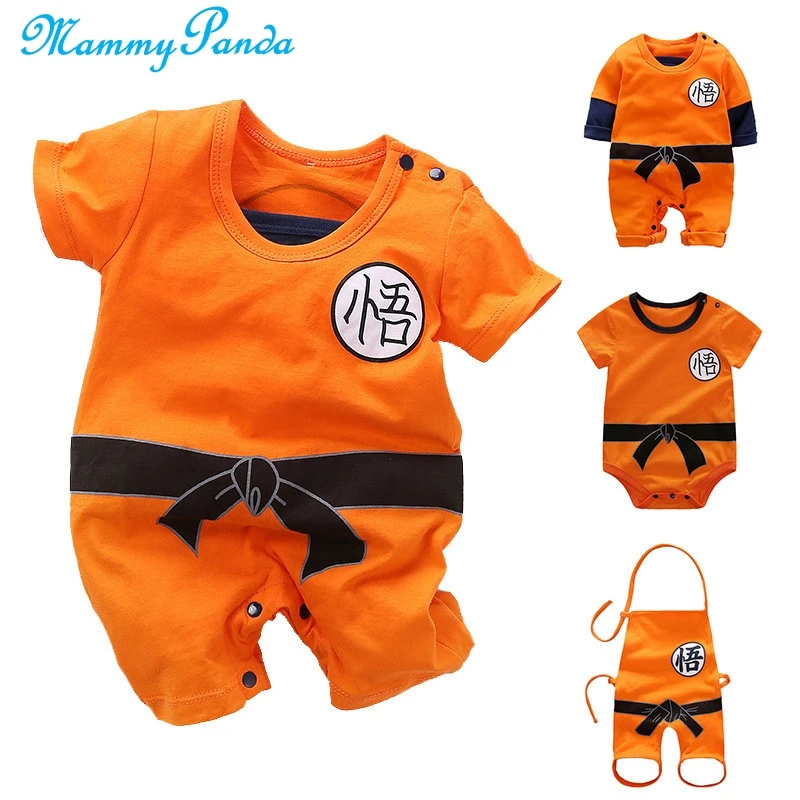 Pelele De Bebe De Dragon Ball Ropa Para Bebes Recien Nacidos Mono Para Ninos Pequenos De Son Goku Disfraces De Halloween Para Bebes Ropa Para Ninos Y Ninas Peleles Aliexpress