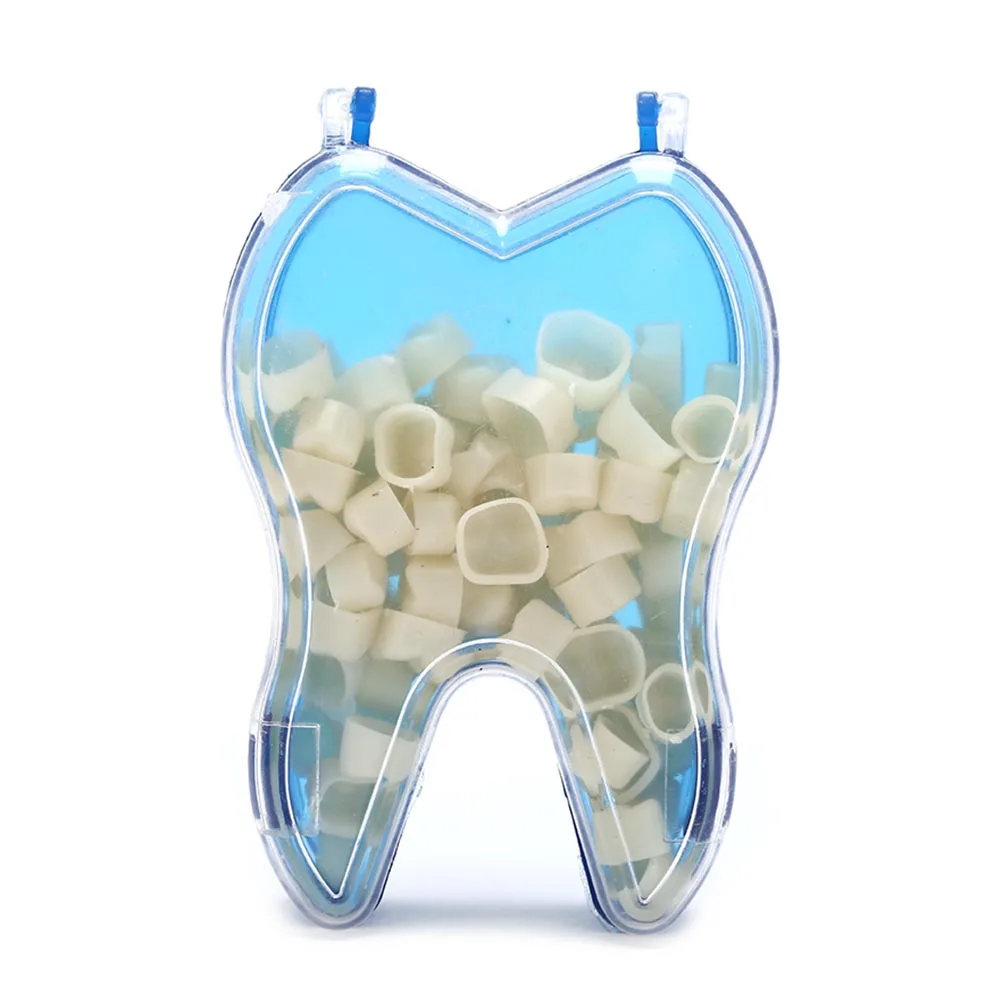 

50Pcs/Box Oral Teeth Whitening Anterior Molar Crown Realistic Dental Crowns Dental Crowns Resin Porcelain Temporary Teeth Crown