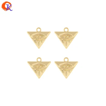 

Cordial Design 100Pcs 14*16MM Jewelry Accessories/Earring Connectors/Triangle Shape/Hand Made/DIY Making/Charms/Earring Findings