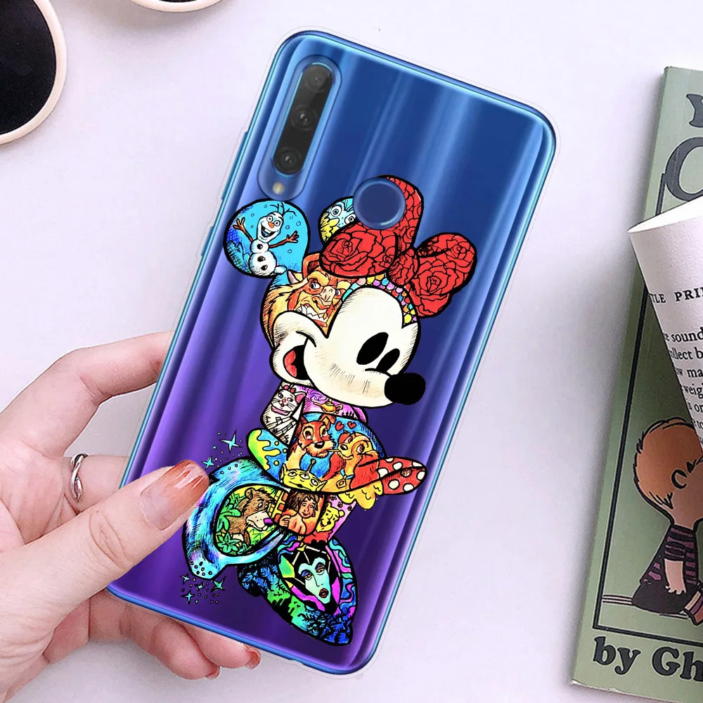 Джокер Минни Ститч marvel для Fundas huawei Honor 9 10 20 Lite Pro 10i 8X 8C 9X Pro Чехол для телефона Coque deadpool оболочка сумки