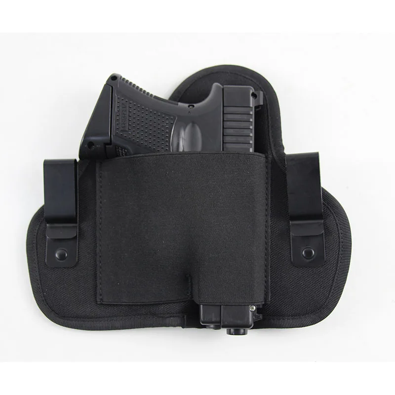 Universal Ambidextrous Concealed Carry Holster - IWB/OWB Tactical Nylon Pistol Holster For Men & Women