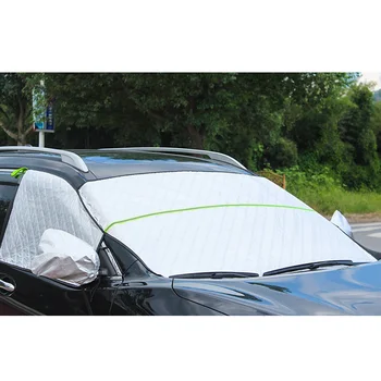 

Sunshade Snow Cover Windshield 1.5x2.45m Adjustable Accessories Replacement Car