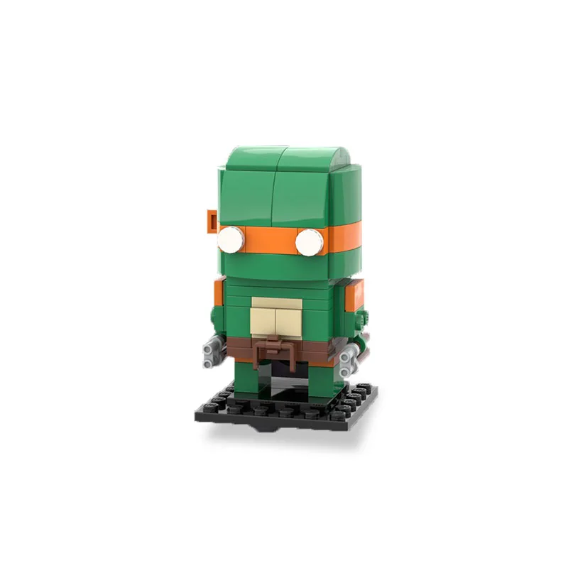 

Mini Blocks Figure Cartoon MOC Michelangelo Raphael Elephant Building Blocks Bricks Assembly Toys Gift