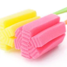 Новинка, 1 шт., бутылка, губка, стакан для щеток, стеклянные бутылки для молока, щетка для мытья, чистящее средство, кухонные инструменты, Детские аксессуары, горячая Распродажа