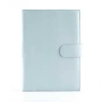 

High Quality Genuine Leather A5 Spiral+Fitted Journal Cover Twin Function Softcover For DIY Agenda Diary Free Shipping