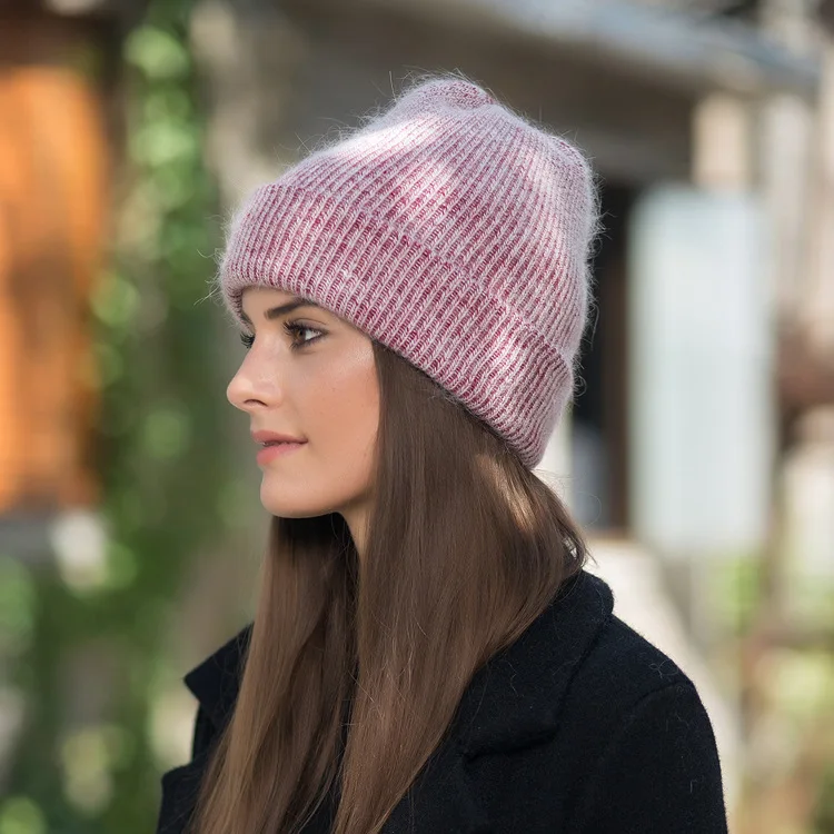 Fashion Women Casual Solid Sleeve Head Cap Female Wholesale New Arrival Hot Sale Knitted Hat Beanie Hat