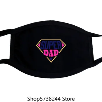 

Super Man Funny Dad Grandpa Dad Birthday Tee Mask Gift For Him Washable Reusable Mask