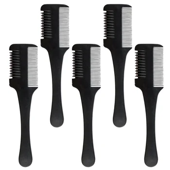 

5Pcs Hair Combs Knives Haircut Devices Practical Hair Cutters DIY Professional Hair Trimmers