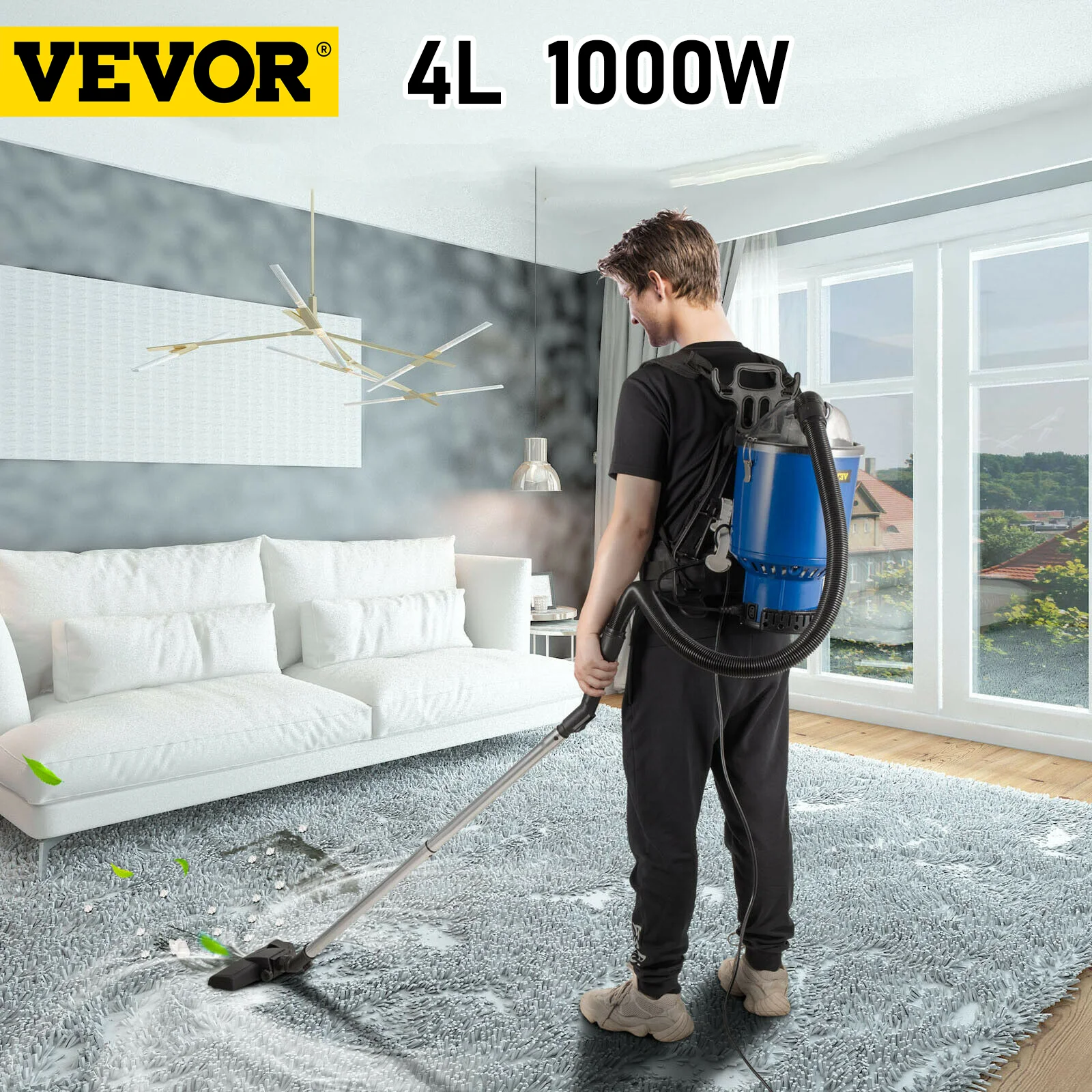 VEVOR Home Vacuum Cleaner 4L Commercial 
