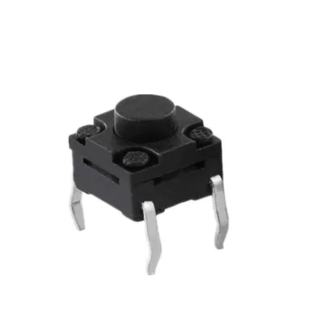 

1000pcs/Lot 6*6*5mm Waterproof DIP Micro Push Button Switch Light Pressure Touch Switch Dustproof Button Switches