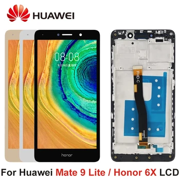 

5.5" Original For Huawei Mate 9 Lite BLL-L23 LCD Touch Screen Display Digitizer Assembly Parts With Frame For Honor 6X GR5 2017