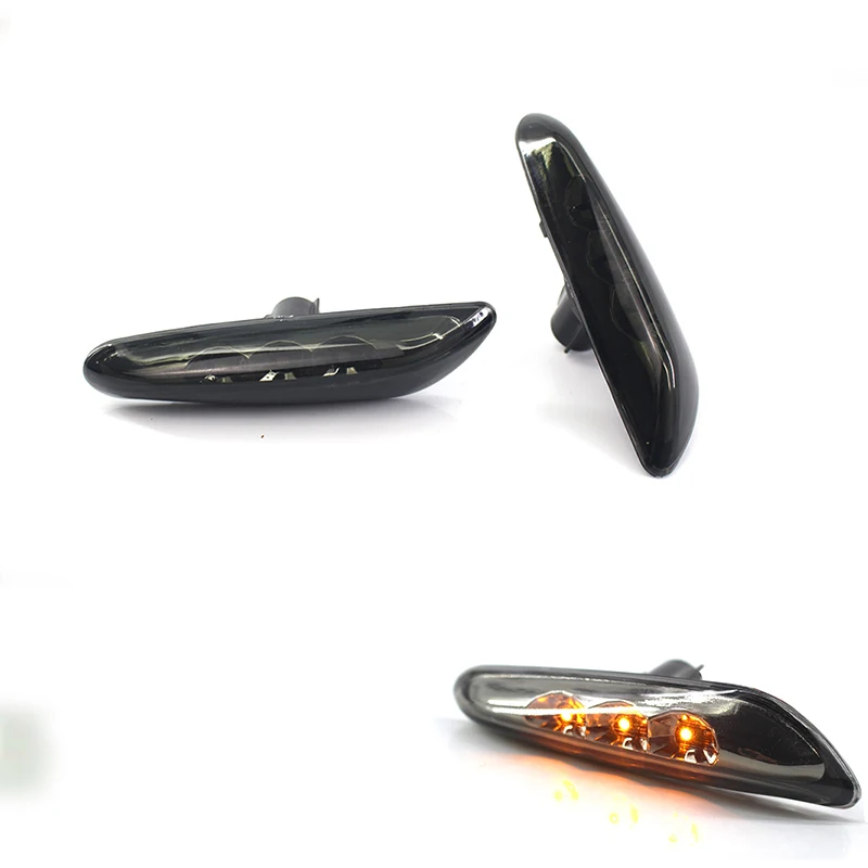 Лучшее качество 2 шт. автомобиль дымовой пожарной боковой габаритный указатель