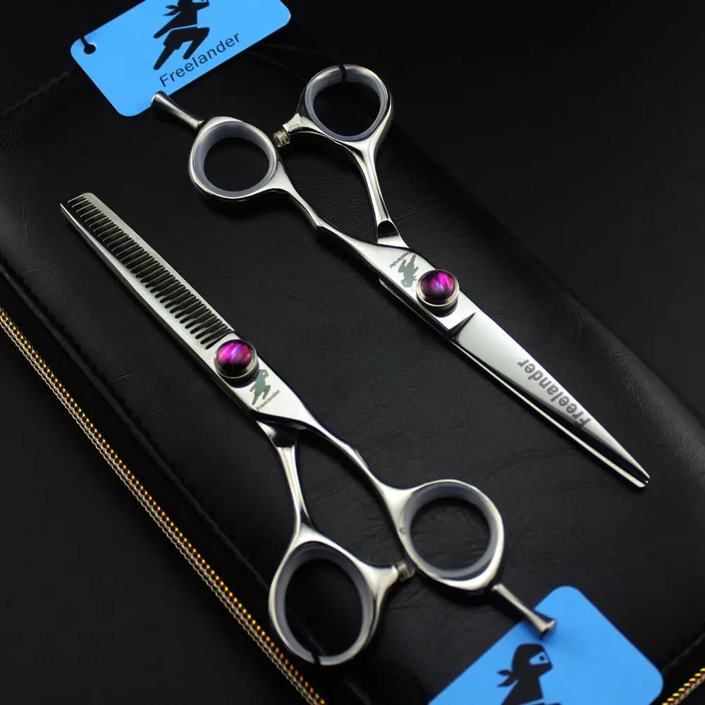 5.5 Inch 9CR Japan Solon Hair Cutting Thinning Scissors Professional High Quality Barber Shears Hairdressing Scissors