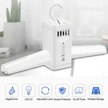 

Portable Folding Clothes Dryer Electric Clothes Drying Rack for Home Travel US Plug 110V-220V Household Laundry Dryer racks