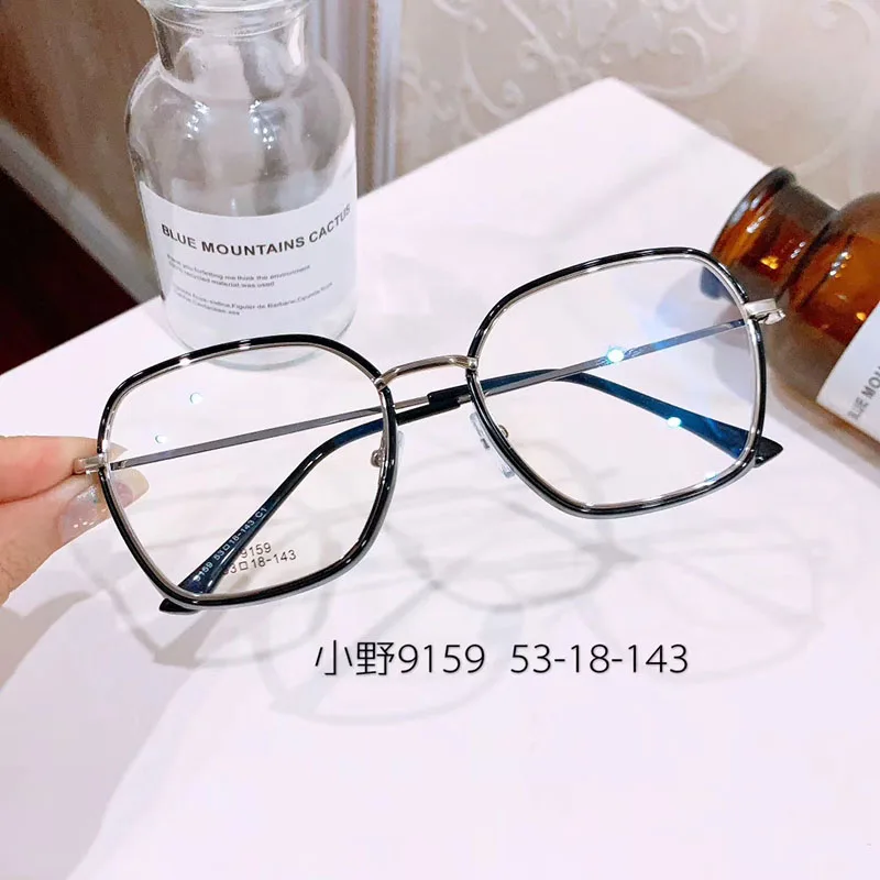 BCLEAR Модные прозрачные многоугольные Классическая оправа женские ретро очки от близорукости оправа для очков винтажные очки