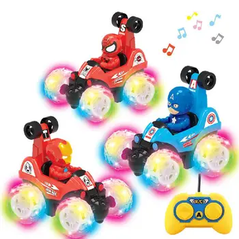 

Children's Stunt Rollercoaster Toy Wireless Remote Control Car Boy Gift Charging Version Large Dumper Remote Control Car Boy Toy