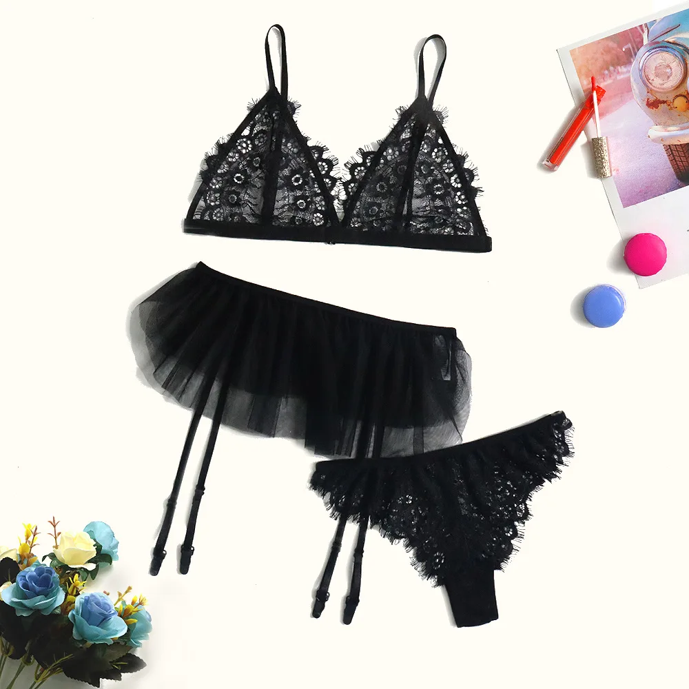 

Комплект женского кружевного нижнего белья, 3 шт.