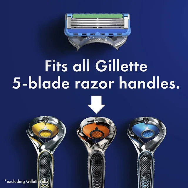 Safety Razor Gillette Fusion 5 Proglide Straight Shaver For Men Shaving Machine With Blades Shave Cassettes