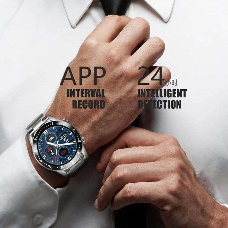 LIGE 2021 New Steel Band Digital Watch Men Sport Watches Electronic LED Male Wrist Watch For Men Clock Waterproof Bluetooth Hour 5