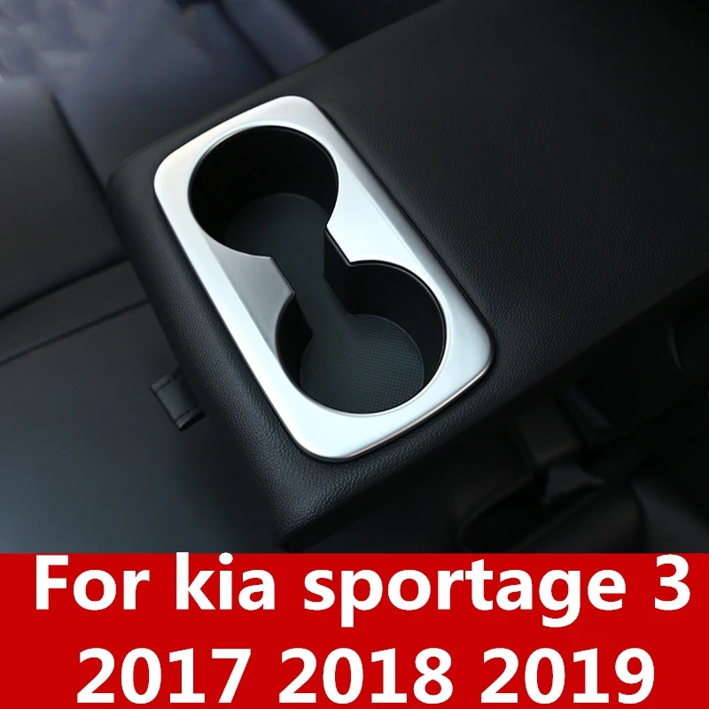 Для kia sportage 3 2017 2018 2019 подстаканник на заднее сиденье с пайетками водная чашка