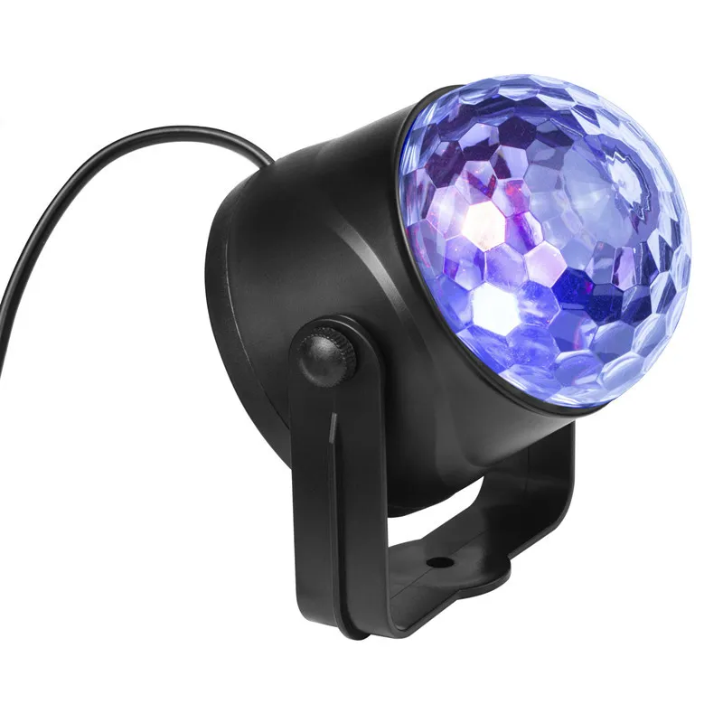 

Remote Control Led Small Magic Ball USB Mini Crystal Magic Ball Light Colorful Rotating Stage Laser Light KTV Stage Lamp
