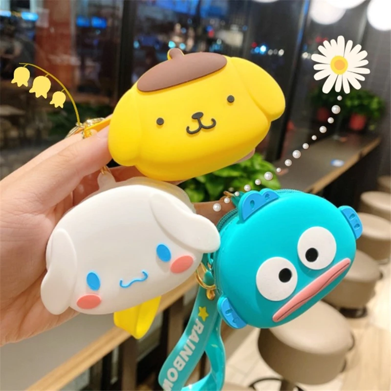 Monedero de silicona para niños, Mini monedero pequeño de dibujos animados, bolso para llaves, monedero para niños, para auriculares con Bluetooth, 2021 - AliExpress Maletas y bolsas