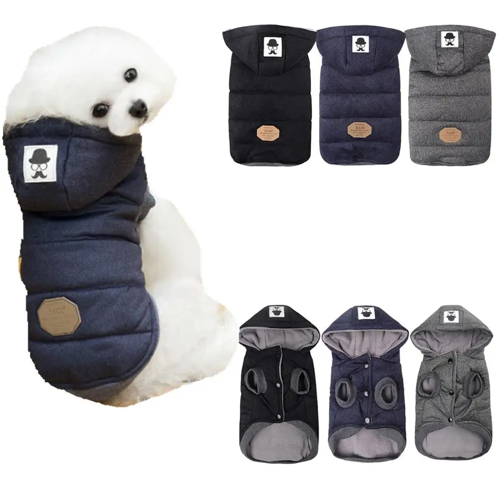 Y126 Newly Winter Pet dog Clothes super Warm Puppy dog Cotton two legs