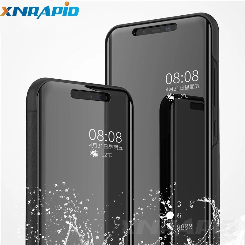 Для Xiaomi mi Note 10 Pro Note 10 чехол mi rror флип противоударный чехол для телефона для Xiao mi Red mi 8A Note 8 Pro Note 8T mi CC9 Pro Чехол