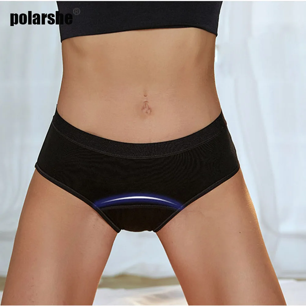 

Women Panties 4-Layer Leakproof Menstrual Underwear Period Absorbent Bamboo Heavy Absorbency Briefs Incontinence Lingerie