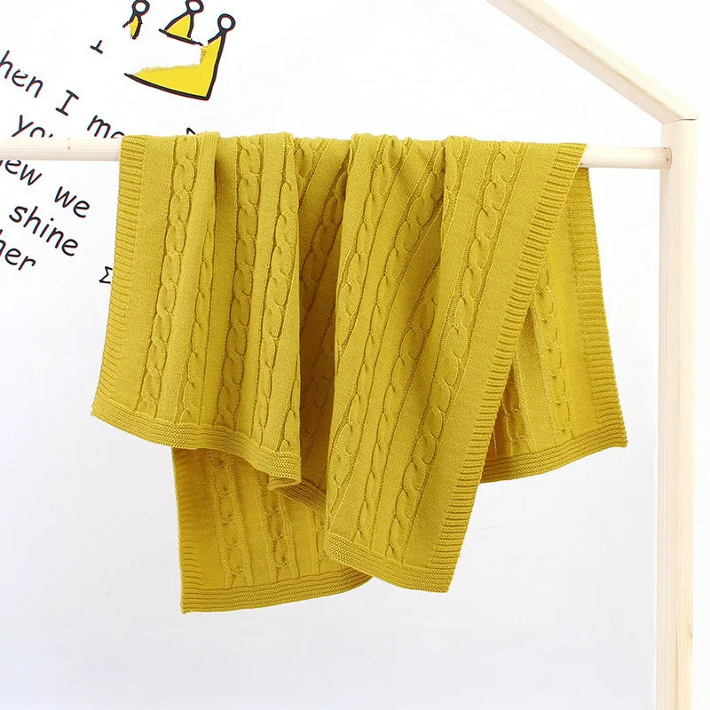 Baby Blanket Newborn Baby Cotton Sleeping Bag Swaddle Soft Receiving Blanket Spring Autumn And Winter Baby Crib Warm Air Conditioner Quilt
