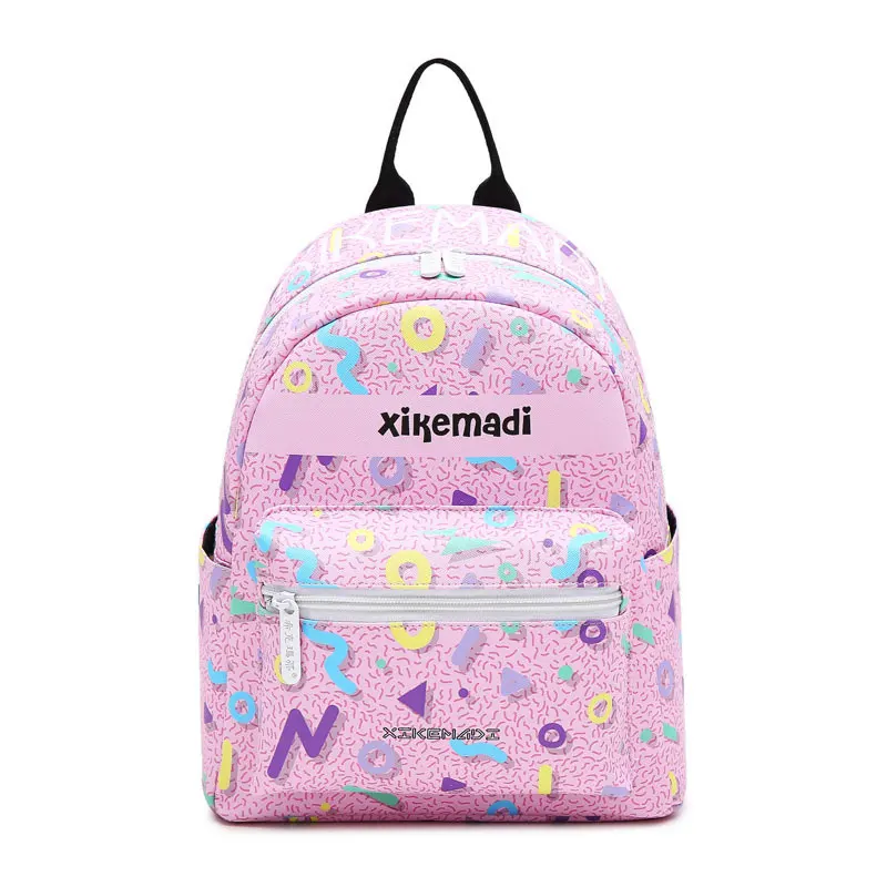 Модный рюкзак для девочек-подростков с кошкам Коко, принтованные школьные сумки с фламинго, женский рюкзак для путешествий, рюкзак Mochila Bolsos Mujer - Цвет: S7
