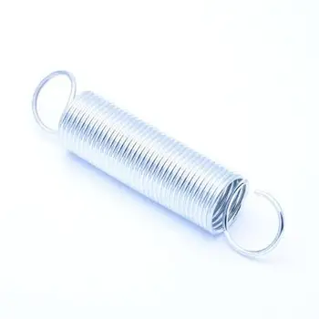 

2pcs wire diameter 1.8mm outer diameter 20mm wth hook spring pull back hook tension springs galvanized 50mm-100mm length