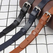 

Women Genuine Leather Shoulder Bag Strap DIY Purse Handle Adjustable Crossbody Handbag Belt Replacement Silver Clasp
